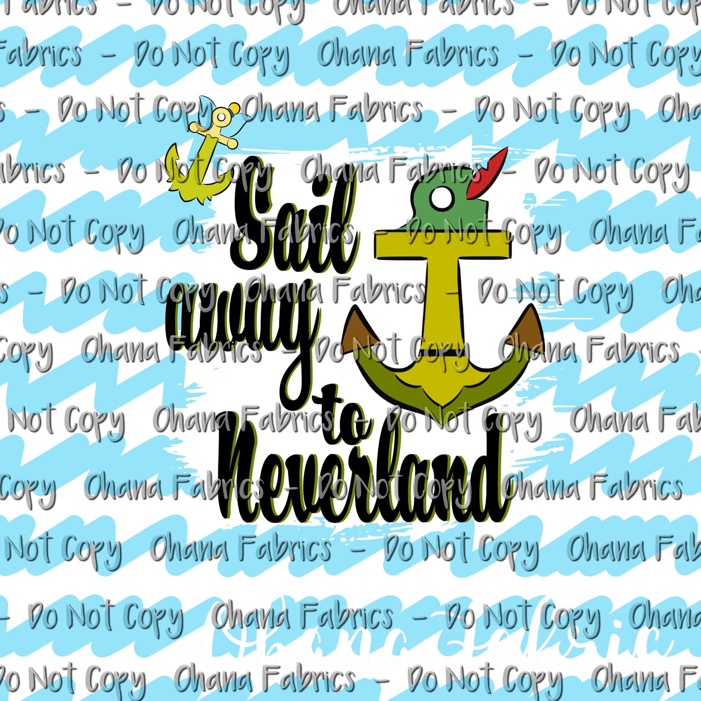 OHF24 Anchors Away - ADULT  panel set - Sail Away