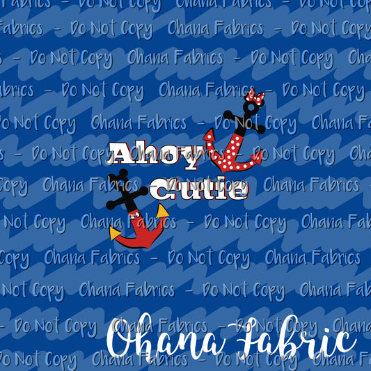 OHF24 Anchors Away - BK panel set - Captain Adorable