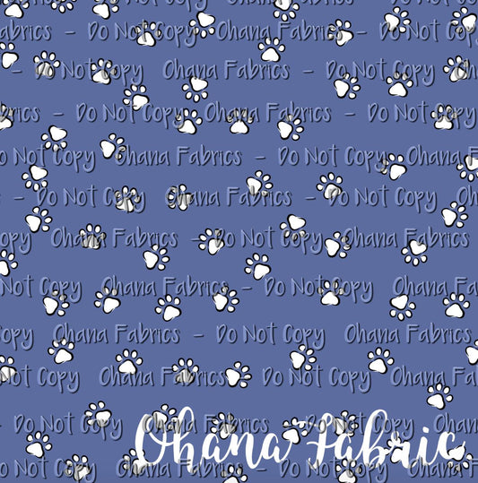 OHF24  CATS & DOGS - PAWS Blue