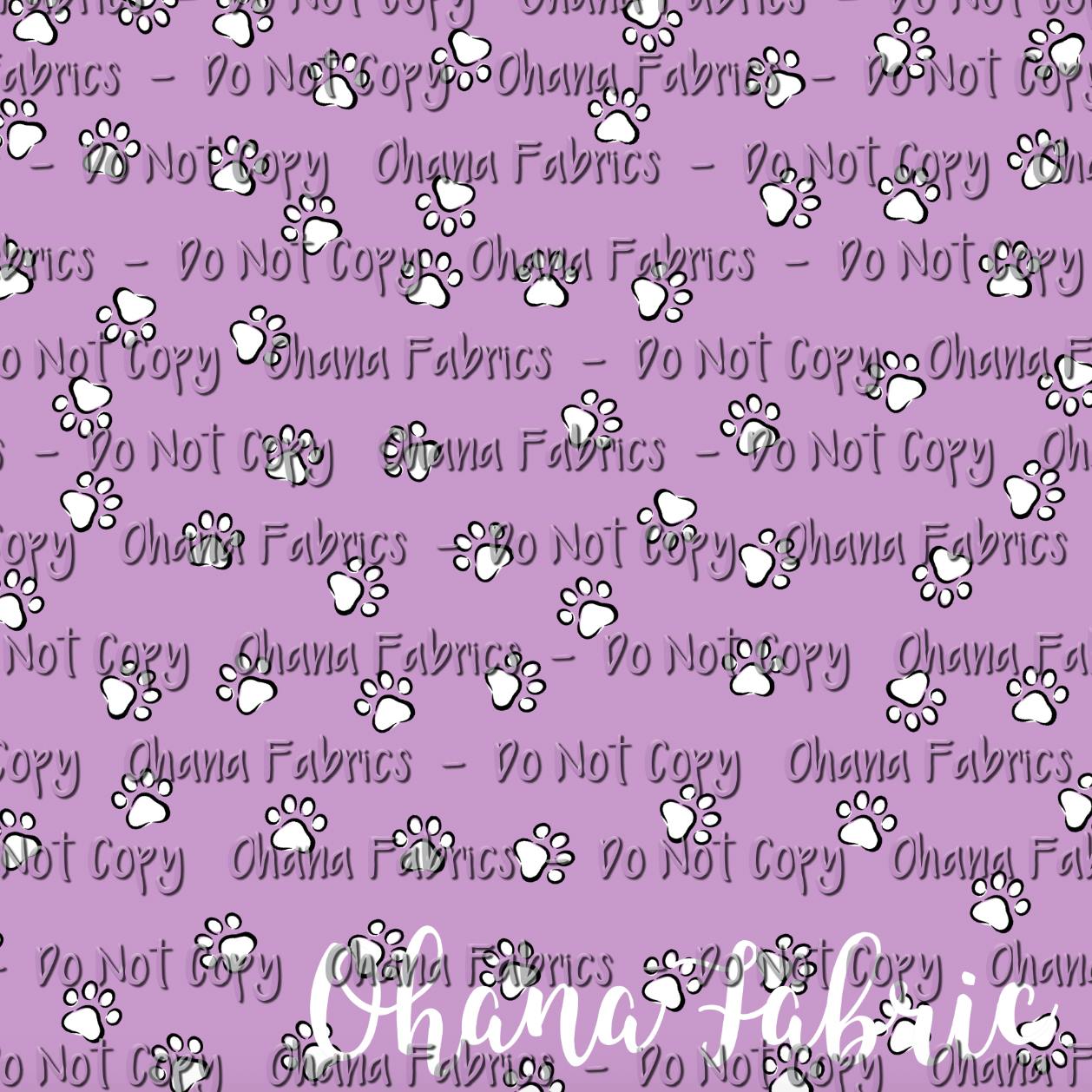 OHF24  CATS & DOGS - PAWS Lavender