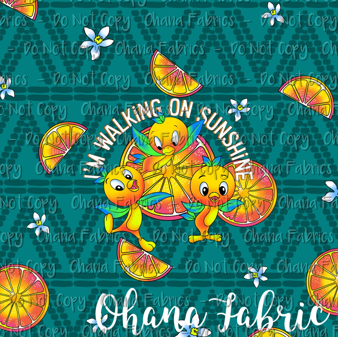 OHF24 Sunshine Teal - BK panel set