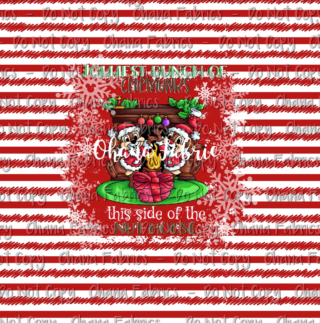 OHF24 The Nutty Christmas - BK panel set