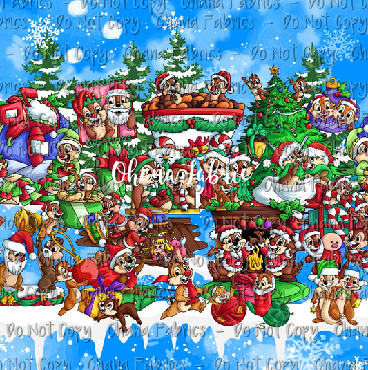 OHF24 The Nutty Christmas -  Double BORDER