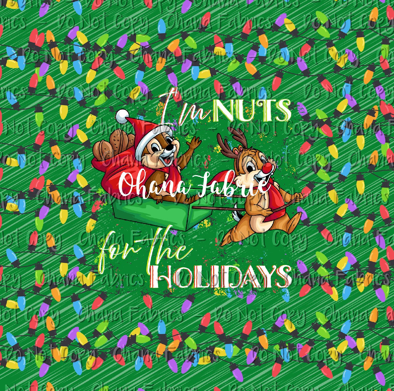 OHF24 The Nutty Christmas - BK panel set