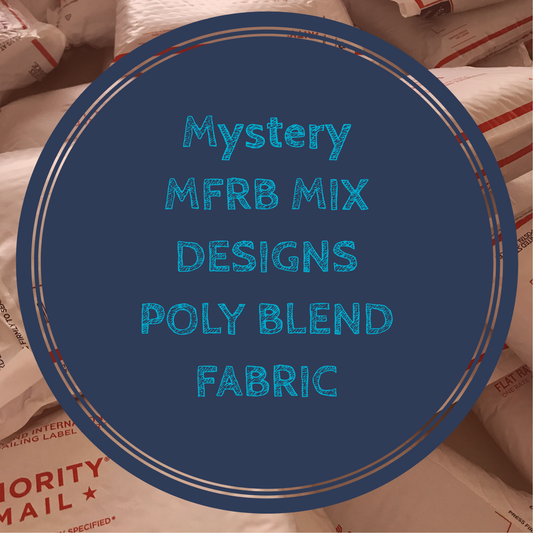 LFRB MYSTERY MIXED BASE KNIT FABRIC - MIX YARDAGE approx 12 yards