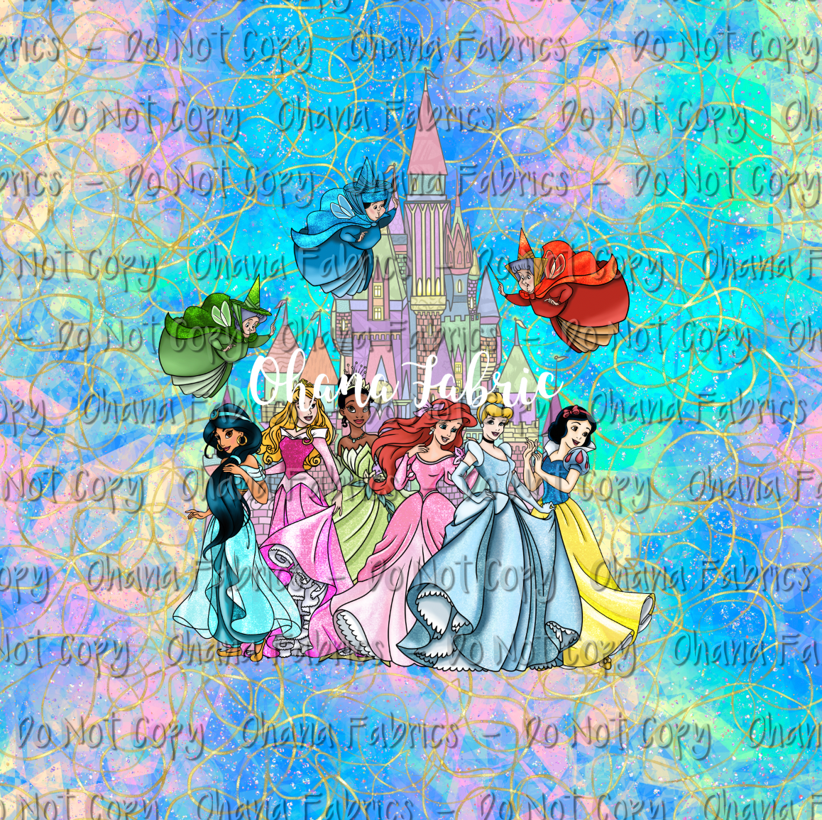 OHF24 Pretty Pretty Princess - BK panel set