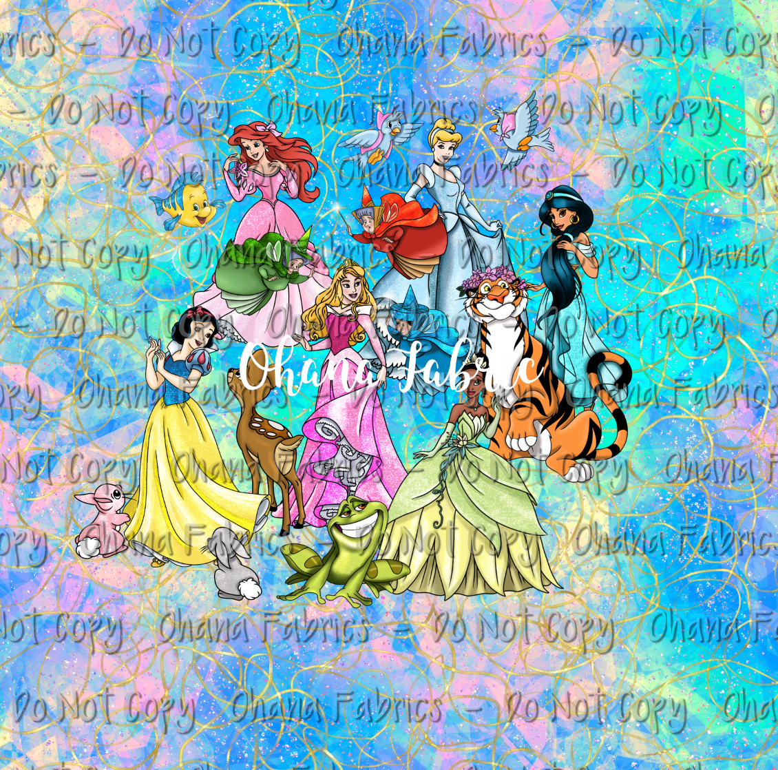 OHF24 Pretty Pretty Princess - BK panel set