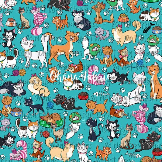 OHF24 Cats - Main Turquoise