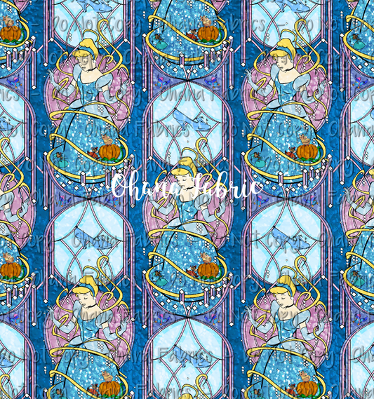 OHF24 STAINED GLASS - SLIPPER