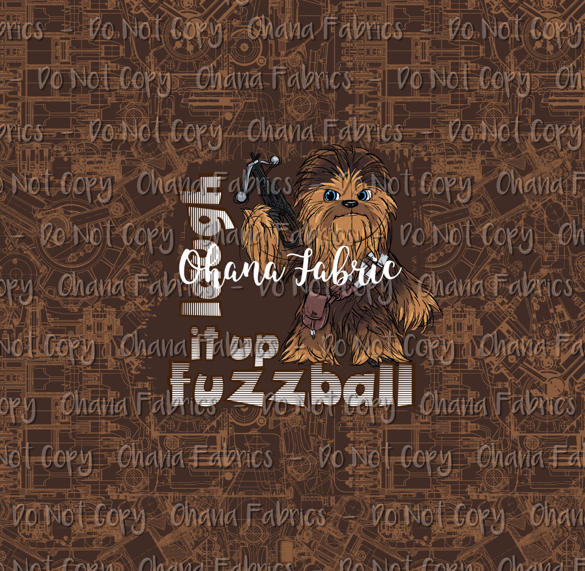 OHF24 Fuzzball OG - BK panel set