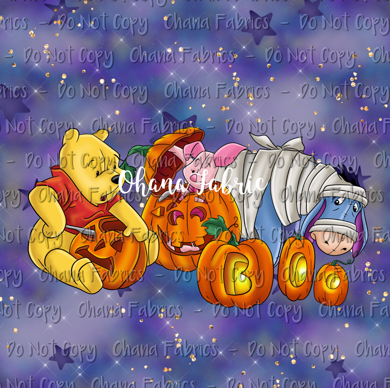 OHF24 Beary Fab-BOO-lous - BK panel set