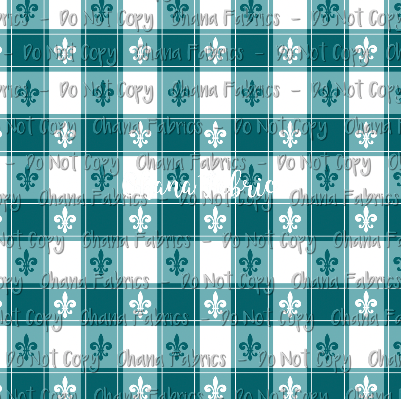 OHF24 Special Order - Tablecloth TEAL