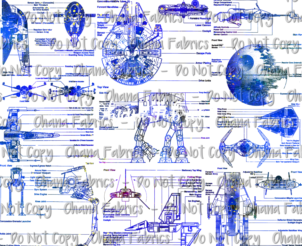 OHF24 Schematics - White and Blue