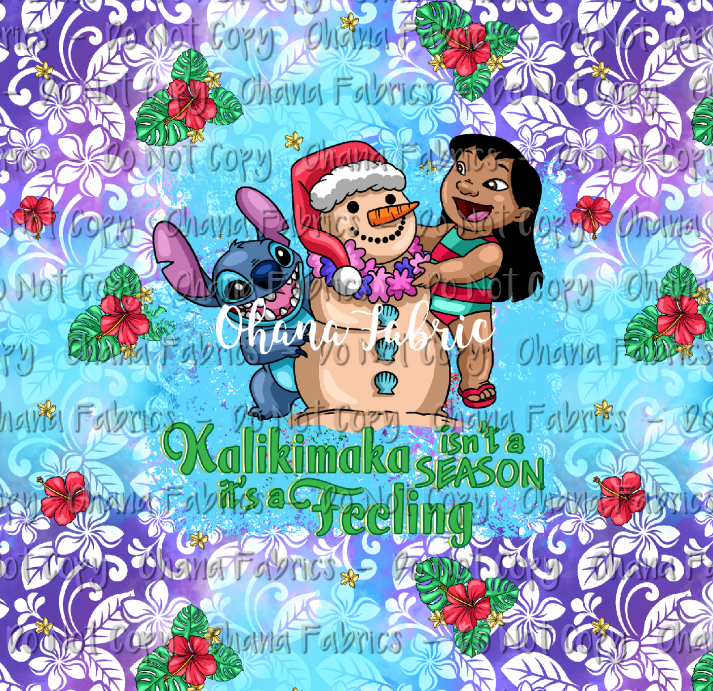 OHF24 Mele Kalikimaka - ADULT panel set