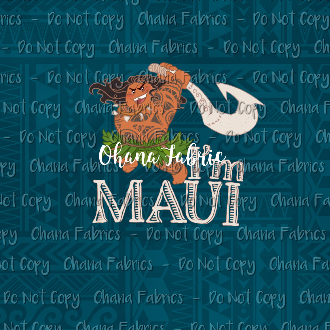 OHF24 Maui Time - BK panel set - TEAL