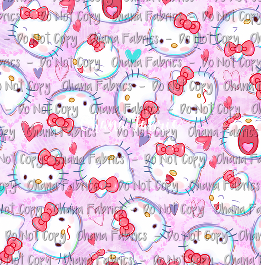 R119 Choose Base - Kawaii Love - Silly Faces Pink