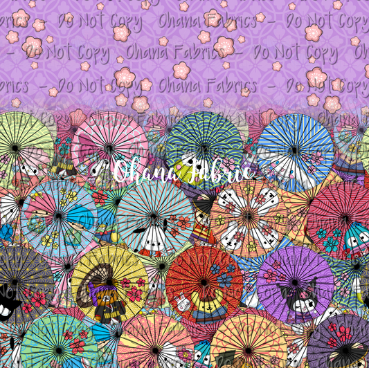 OHF24 Kimono - Parasol Double Border