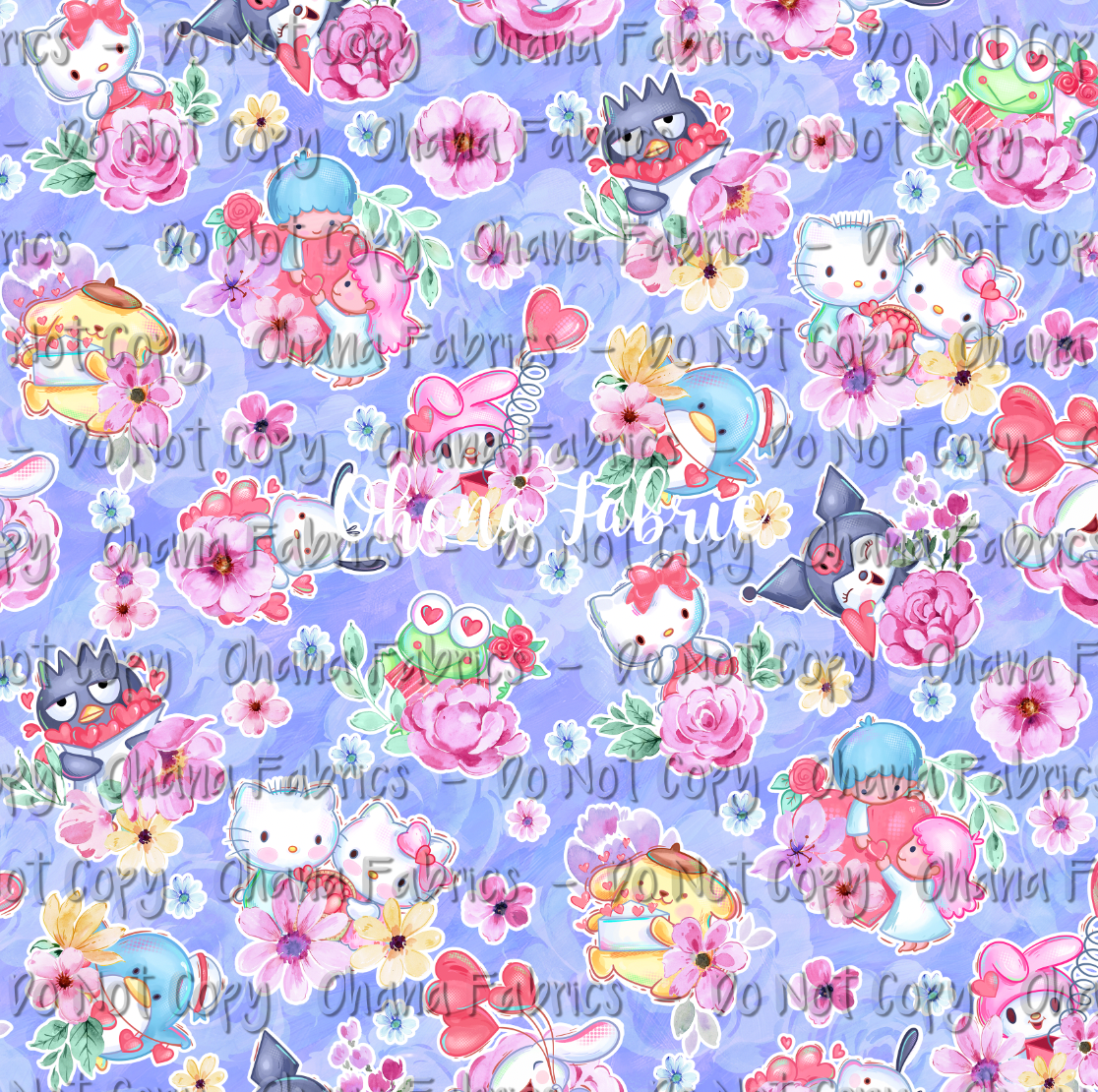 OHF24 Kawaii Love - Cornflower Flower Main