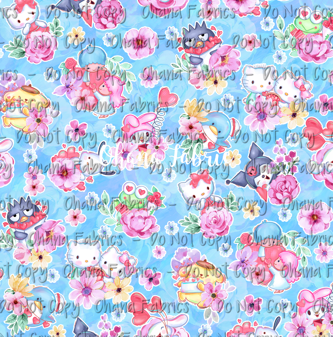 OHF24 Kawaii Love - Turquoise Flower Main