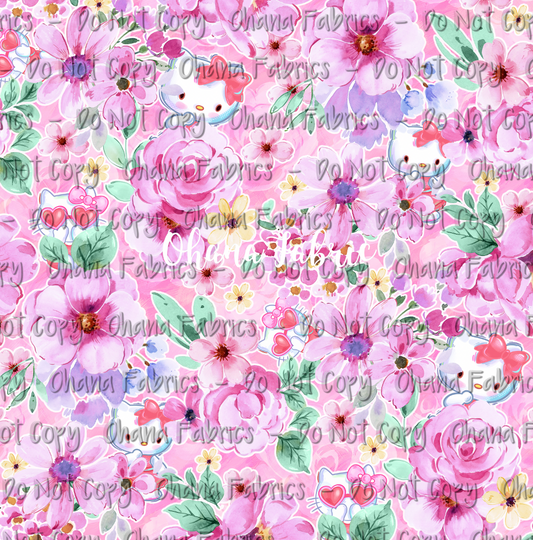 OHF24 Kawaii Love - Flower Kitty Coord Pink