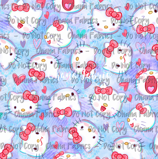 OHF24 Kawaii Love - Silly Faces Cornflower