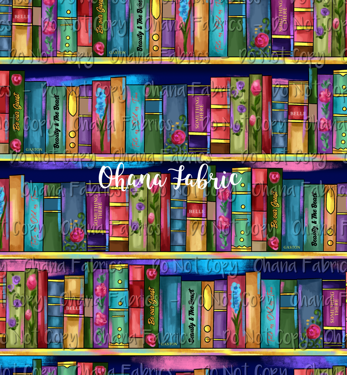 OHF24 Be Our Guest - Library NO Characters - Choose Base