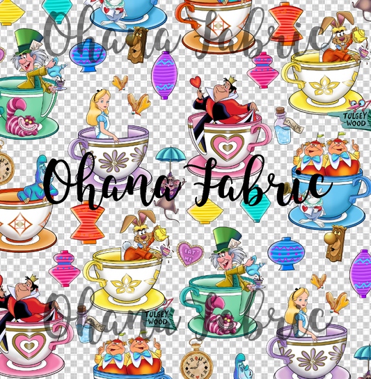 R120 Tea Party - Teacups - Choose Base