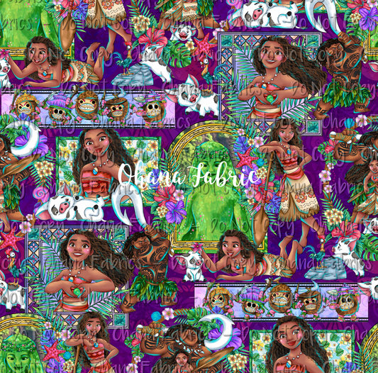 R121 Island Girl - Block Purple Main