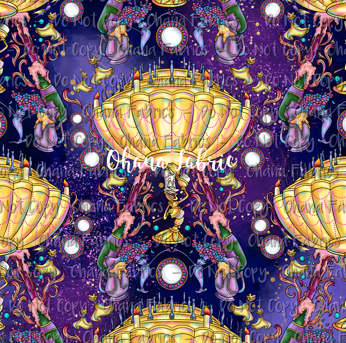 R121 Be Our Guest - Chandelier