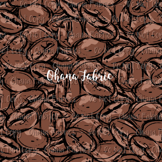 R122  Java Jawas COFFEE BEANS- Pebble Vinyl