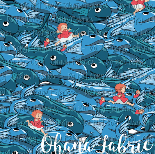 R122  Little Fishy - Packed -  Pebble Vinyl