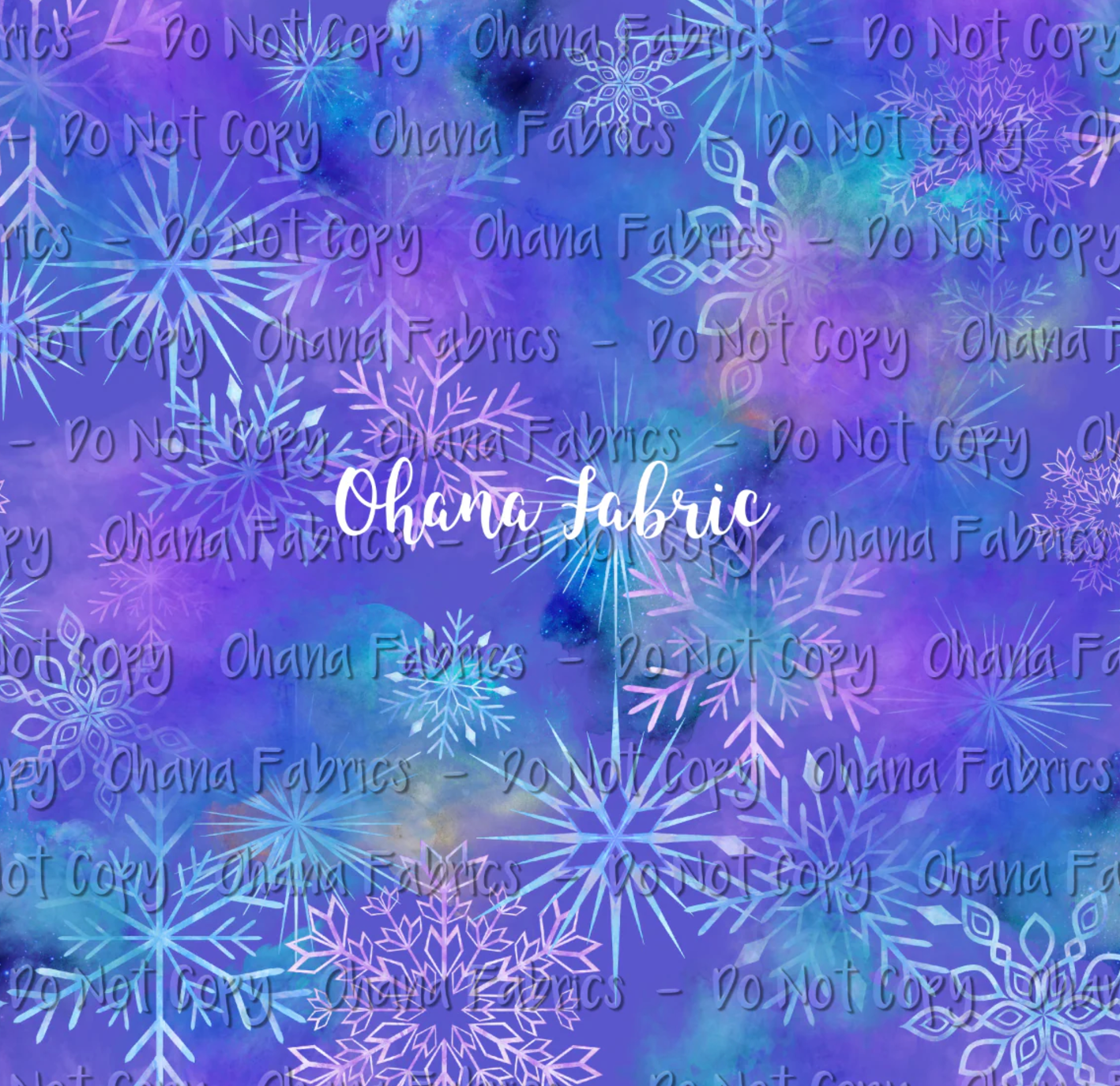 R122 JOURNEY - SNOWFLAKES Purple - Pebble Vinyl