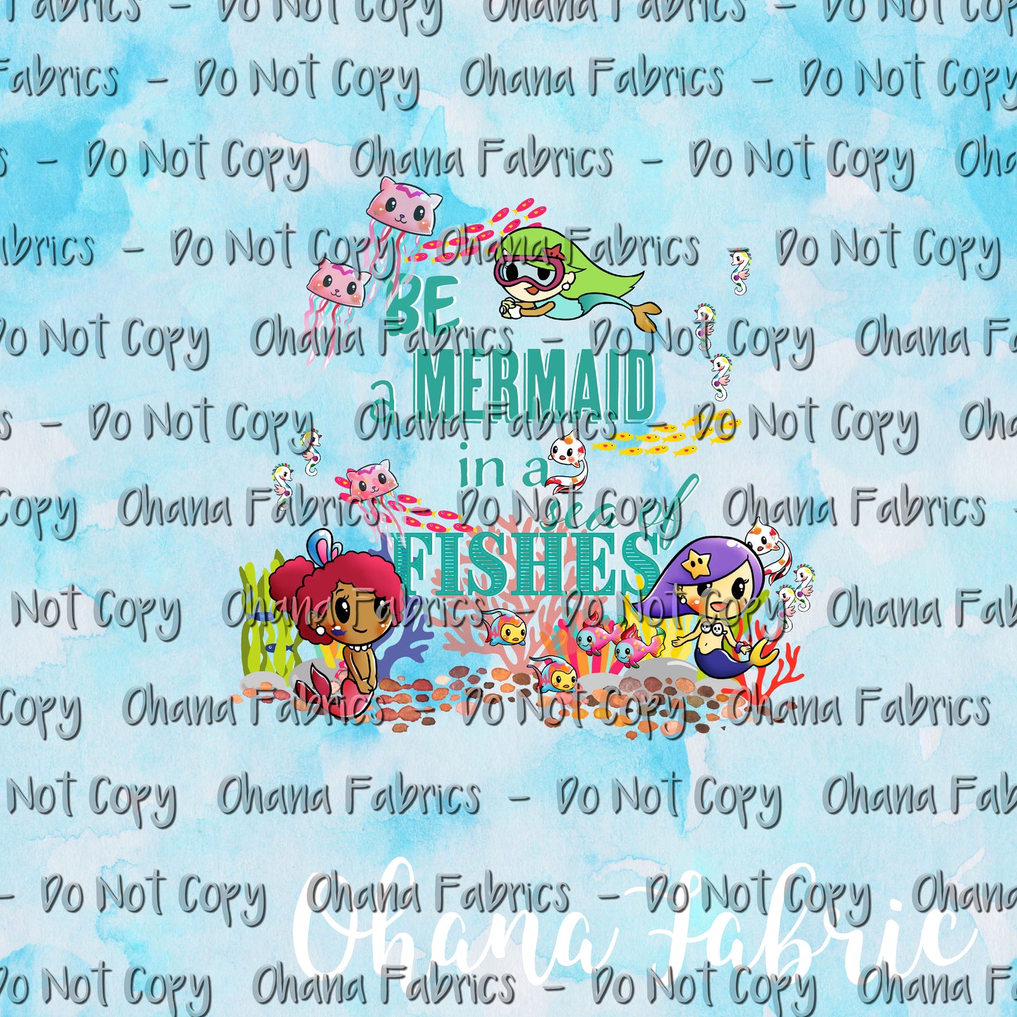 OHF24 Sea Friends - BK panel set - Mermaid