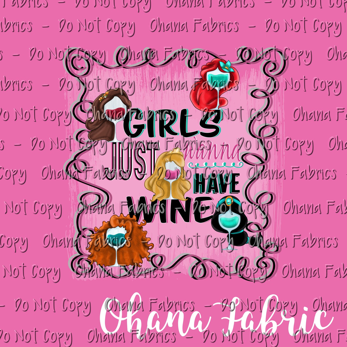 OHF24 WINE GLASS 2.0 - ADULT panel set - GIRLS